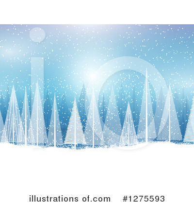 Christmas Backgrounds Clipart #1275593 by KJ Pargeter