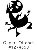 Triceratops Clipart #1274658 by Cory Thoman