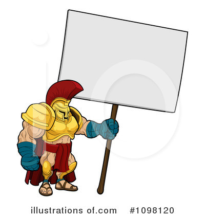 Royalty-Free (RF) Trojan Clipart Illustration by AtStockIllustration - Stock Sample #1098120