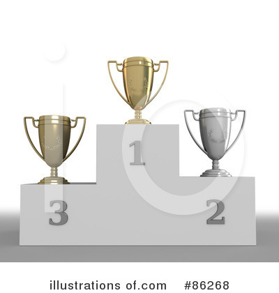 Royalty-Free (RF) Trophy Clipart Illustration by Mopic - Stock Sample #86268