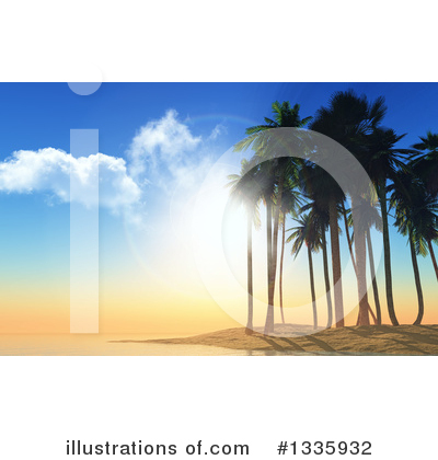 Tropics Clipart #1335932 by KJ Pargeter