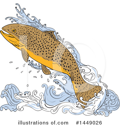 Salmon Clipart #1449026 by patrimonio