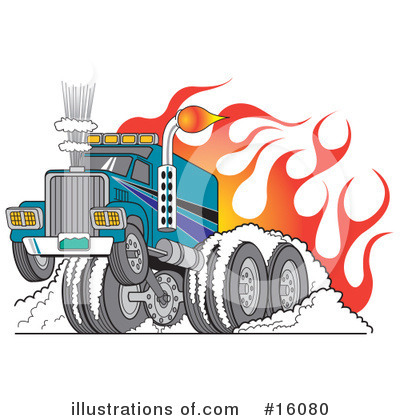 Trucks Clipart #16080 by Andy Nortnik