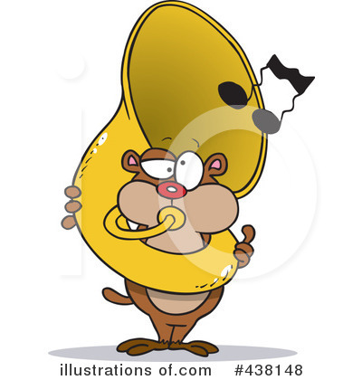 Tuba Clipart #438148 by toonaday
