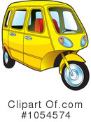 Tuk Tuk Clipart #1054574 by Lal Perera