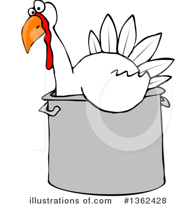 Royalty-Free (RF) Turkey Clipart Illustration by djart - Stock Sample #1362428