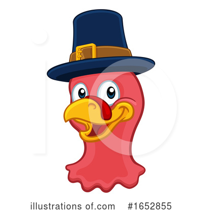 Royalty-Free (RF) Turkey Clipart Illustration by AtStockIllustration - Stock Sample #1652855