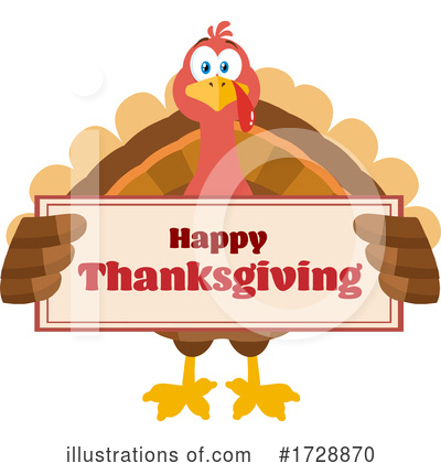 Turkey Clipart #1728870 by Hit Toon