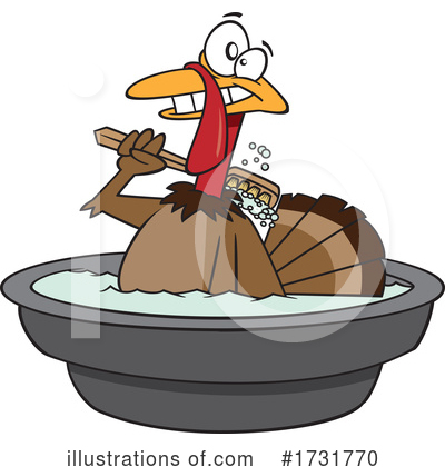 Bathing Clipart #1731770 by toonaday