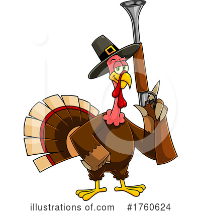 Thanksgiving Clipart #1760624 by Hit Toon