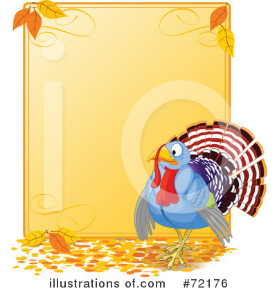 Thanksgiving Turkey Clipart #72176 by Pushkin