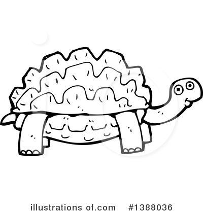 Royalty-Free (RF) Turtle Clipart Illustration by lineartestpilot - Stock Sample #1388036