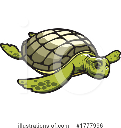 Royalty-Free (RF) Turtle Clipart Illustration by Vector Tradition SM - Stock Sample #1777996