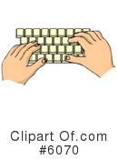Typing Clipart #6070 by djart