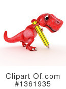 Tyrannosaurus Rex Clipart #1361935 by KJ Pargeter