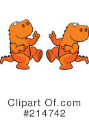 Tyrannosaurus Rex Clipart #214742 by Cory Thoman