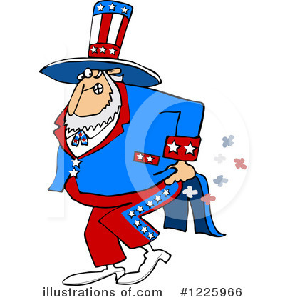 Royalty-Free (RF) Uncle Sam Clipart Illustration by djart - Stock Sample #1225966