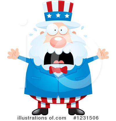 Royalty-Free (RF) Uncle Sam Clipart Illustration by Cory Thoman - Stock Sample #1231506