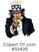 Uncle Sam Clipart #33435 by JVPD