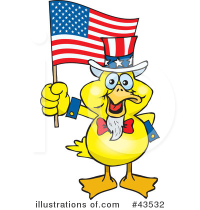 Duck Clipart #43532 by Dennis Holmes Designs