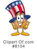 Uncle Sam Clipart #8104 by Mascot Junction