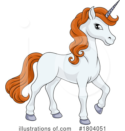 Unicorn Clipart #1804051 by AtStockIllustration