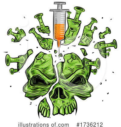 Royalty-Free (RF) Vaccine Clipart Illustration by Domenico Condello - Stock Sample #1736212