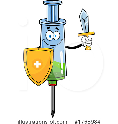Syringe Clipart #1768984 by Hit Toon