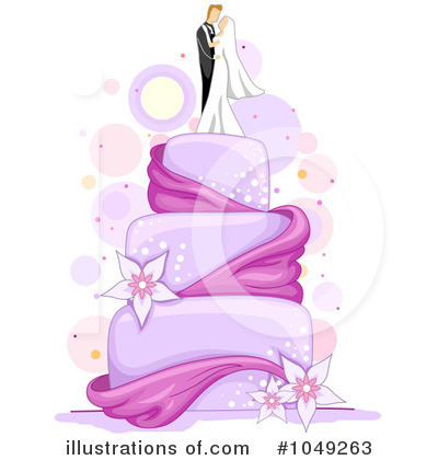 Wedding Cake Clipart #1049263 by BNP Design Studio