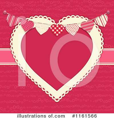 Heart Background Clipart #1161566 by elaineitalia