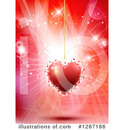 Valentine Background Clipart #1287186 by KJ Pargeter