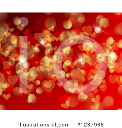 Royalty-Free (RF) Valentines Day Clipart Illustration by KJ Pargeter - Stock Sample #1287988