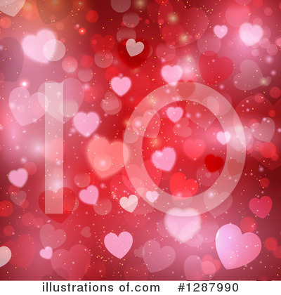 Hearts Clipart #1287990 by KJ Pargeter