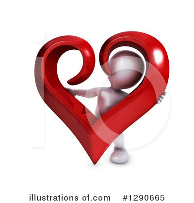 Royalty-Free (RF) Valentines Day Clipart Illustration by KJ Pargeter - Stock Sample #1290665