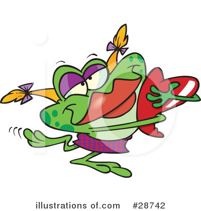Frogs Clipart #28742 by toonaday