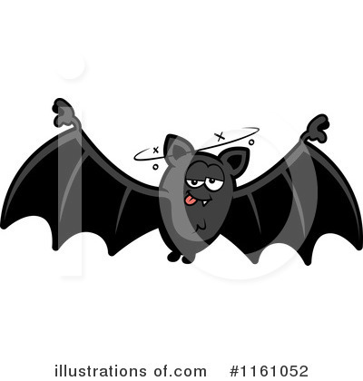 Vampire Bat Clipart #1161052 by Cory Thoman