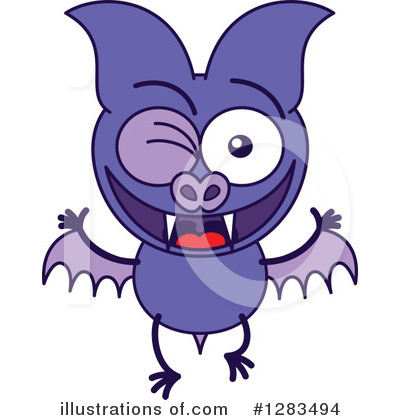 Vampire Bat Clipart #1283494 by Zooco