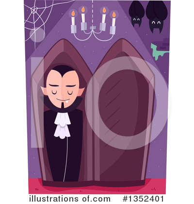 Royalty-Free (RF) Vampire Clipart Illustration by BNP Design Studio - Stock Sample #1352401