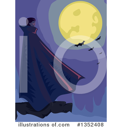 Royalty-Free (RF) Vampire Clipart Illustration by BNP Design Studio - Stock Sample #1352408