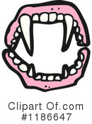 Vampire Fangs Clipart #1186647 by lineartestpilot