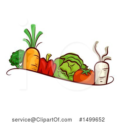 Royalty-Free (RF) Vegetable Clipart Illustration by BNP Design Studio - Stock Sample #1499652