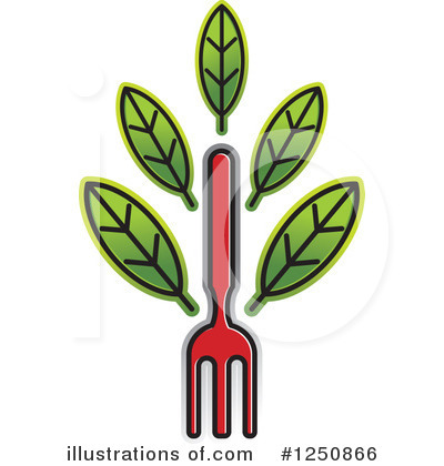 Royalty-Free (RF) Vegetarian Clipart Illustration by Lal Perera - Stock Sample #1250866
