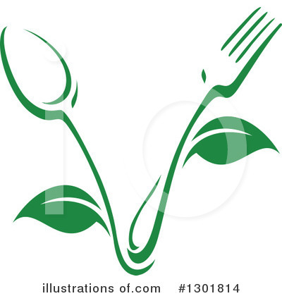 Silverware Clipart #1301814 by Vector Tradition SM
