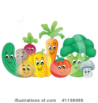 Vegetables Clipart #1196986 by visekart