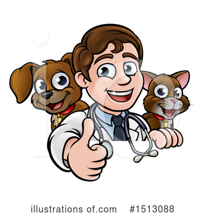 Royalty-Free (RF) Veterinarian Clipart Illustration by AtStockIllustration - Stock Sample #1513088