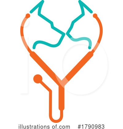 Stethoscope Clipart #1790983 by Vector Tradition SM
