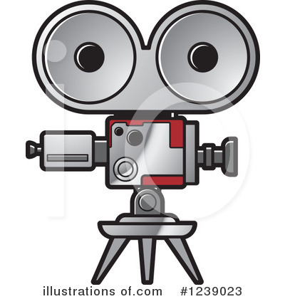 Movie Clipart #1239023 by Lal Perera
