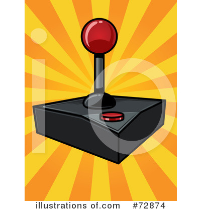 Joystick Clipart #1051872 - Illustration by Any Vector
