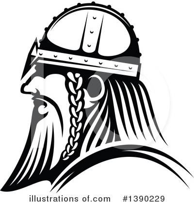 Viking Clipart #1390229 by Vector Tradition SM