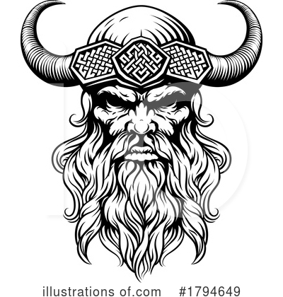 Royalty-Free (RF) Viking Clipart Illustration by AtStockIllustration - Stock Sample #1794649